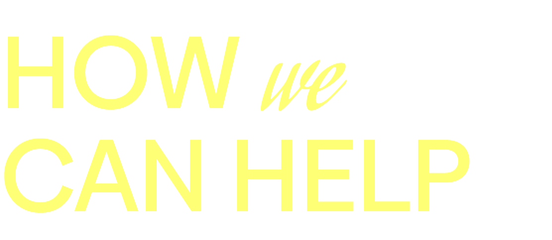 How we can help
